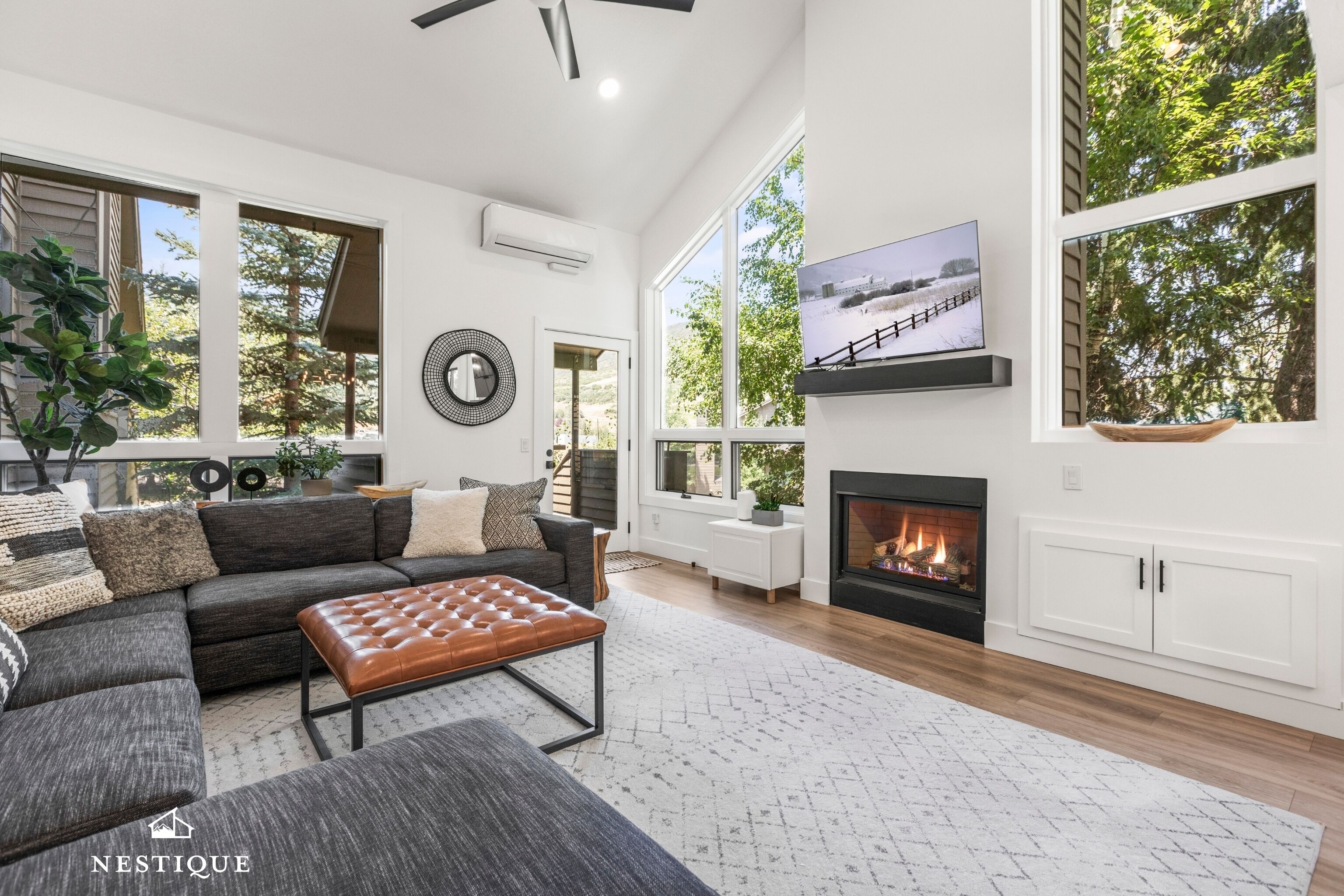 Façade de l’hébergement