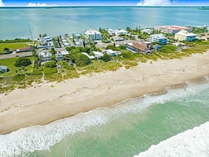 On the beach, white sand - Cocoa Beach Waterfront Dream, Private Pier! (Cocoa Beach)