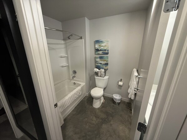 Handdoeken, zeep, toiletpapier