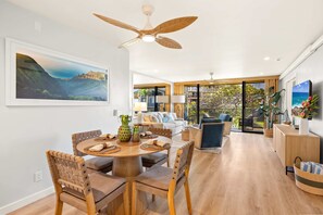 TV - Makahuena 1205 – Fully Renovated Ocean-View Condo with A.C. Throughout (Koloa)