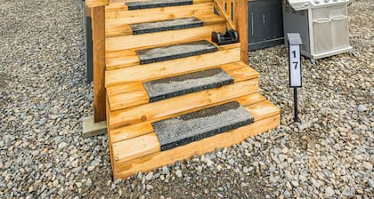 Rainforest Tiny Home Retreat Abstract Modern