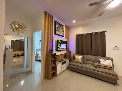Cozy 2-bedroom bungalow in amazing General Santos City with AC and free parking