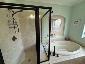 Shower, hair dryer, towels - Restful & Joyful -13 Hacienda (Laguna Vista)
