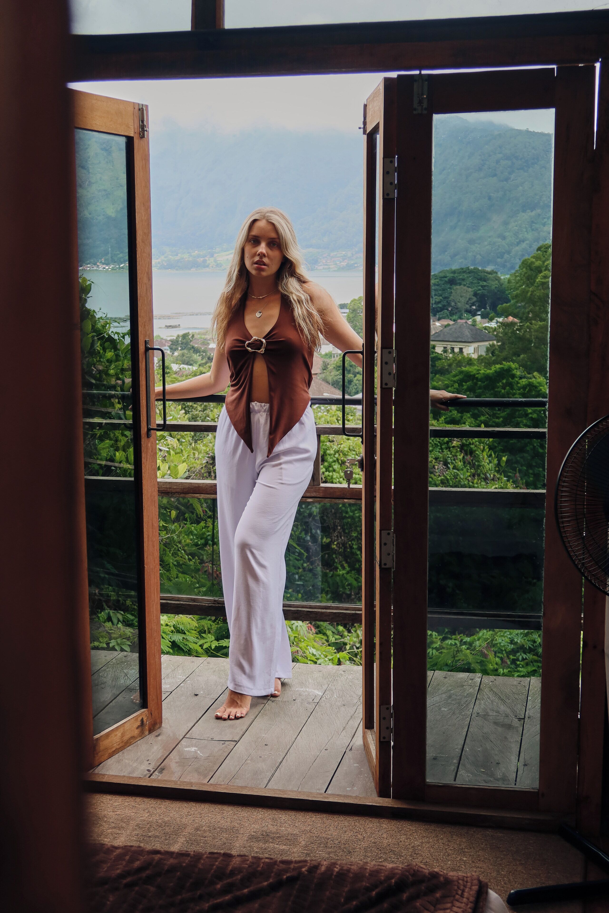 Deluxe Tree House, 1 Queen Bed, Balcony, Mountain View | Free WiFi