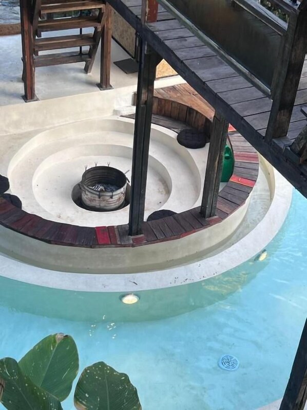 Outdoor pool - Nirata Treehouse Kintamani  (kintamani)