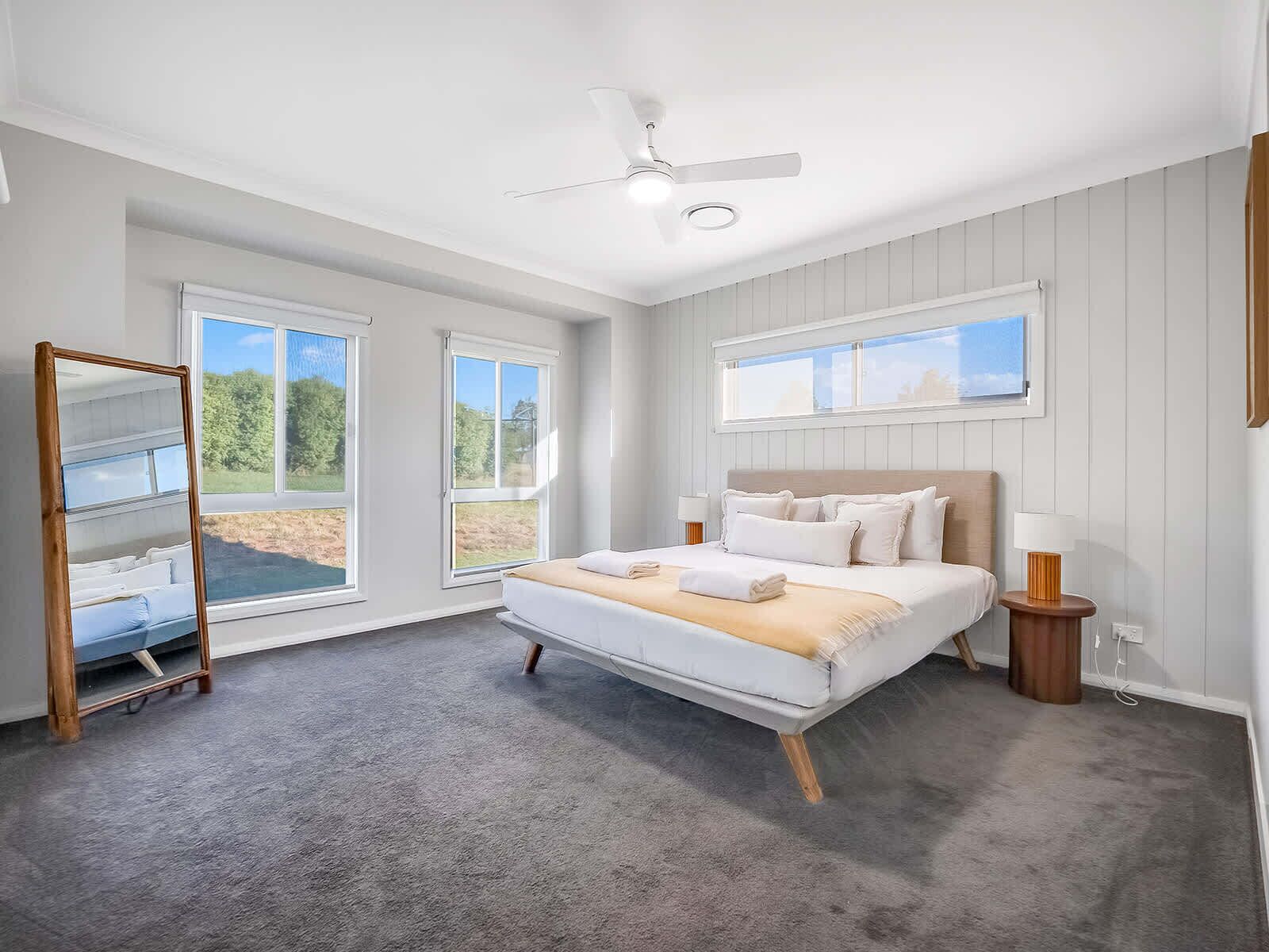 4 bedrooms, iron/ironing board, travel cot, WiFi