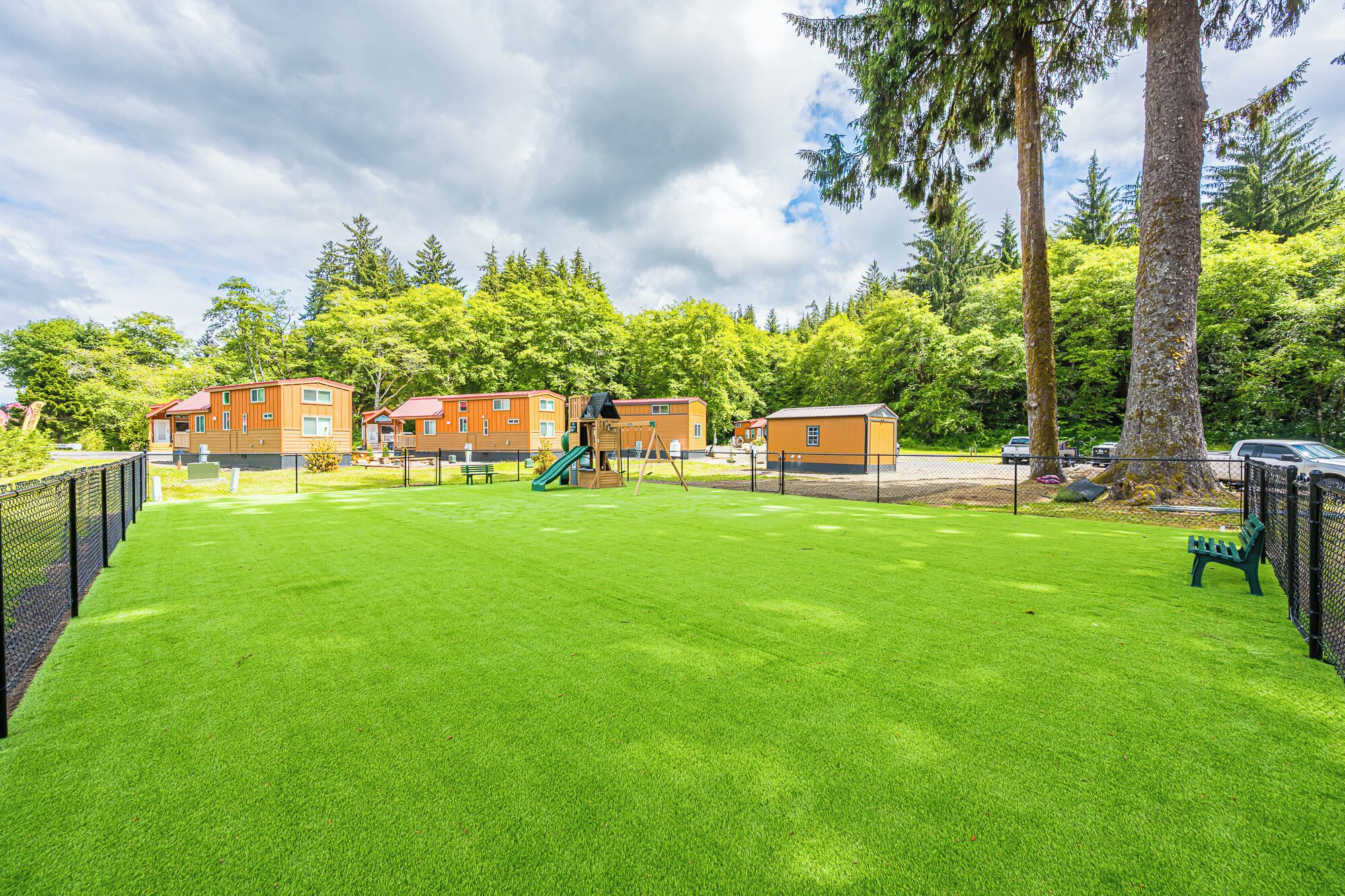 Terrein van de accommodatie