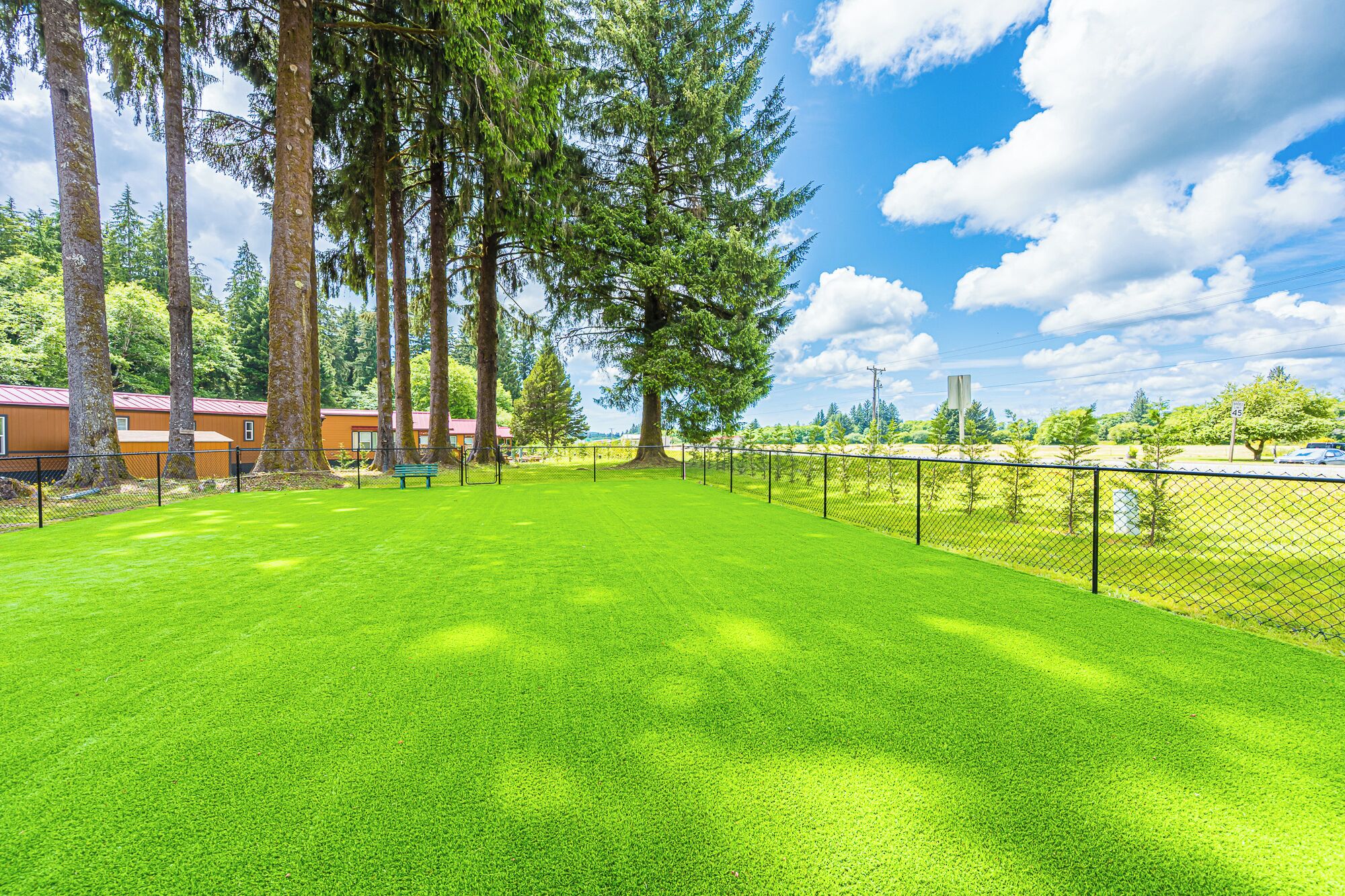 Terrein van de accommodatie