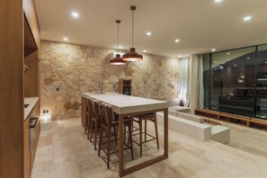 Deluxe Villa, 3 Bedrooms, Private Pool, Pool View | Dining room - Villa Kalani Soul by Alfred in Bali (Pecatu)