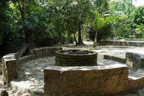 Enceinte de l’hébergement