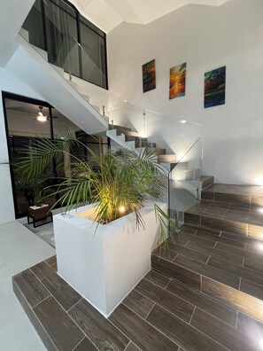 Interior - 3 bedrooms vacation home one block from the beach, rooftop, BBQ and Beach view (Progreso)