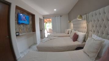 Master Suite 10 | Down comforters, individually furnished, blackout drapes, soundproofing