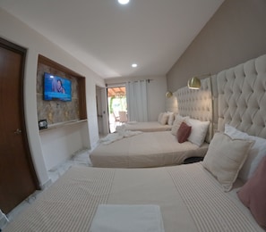 Master Suite 10 | 羽絨被、布置獨特、遮光布/窗簾、隔音