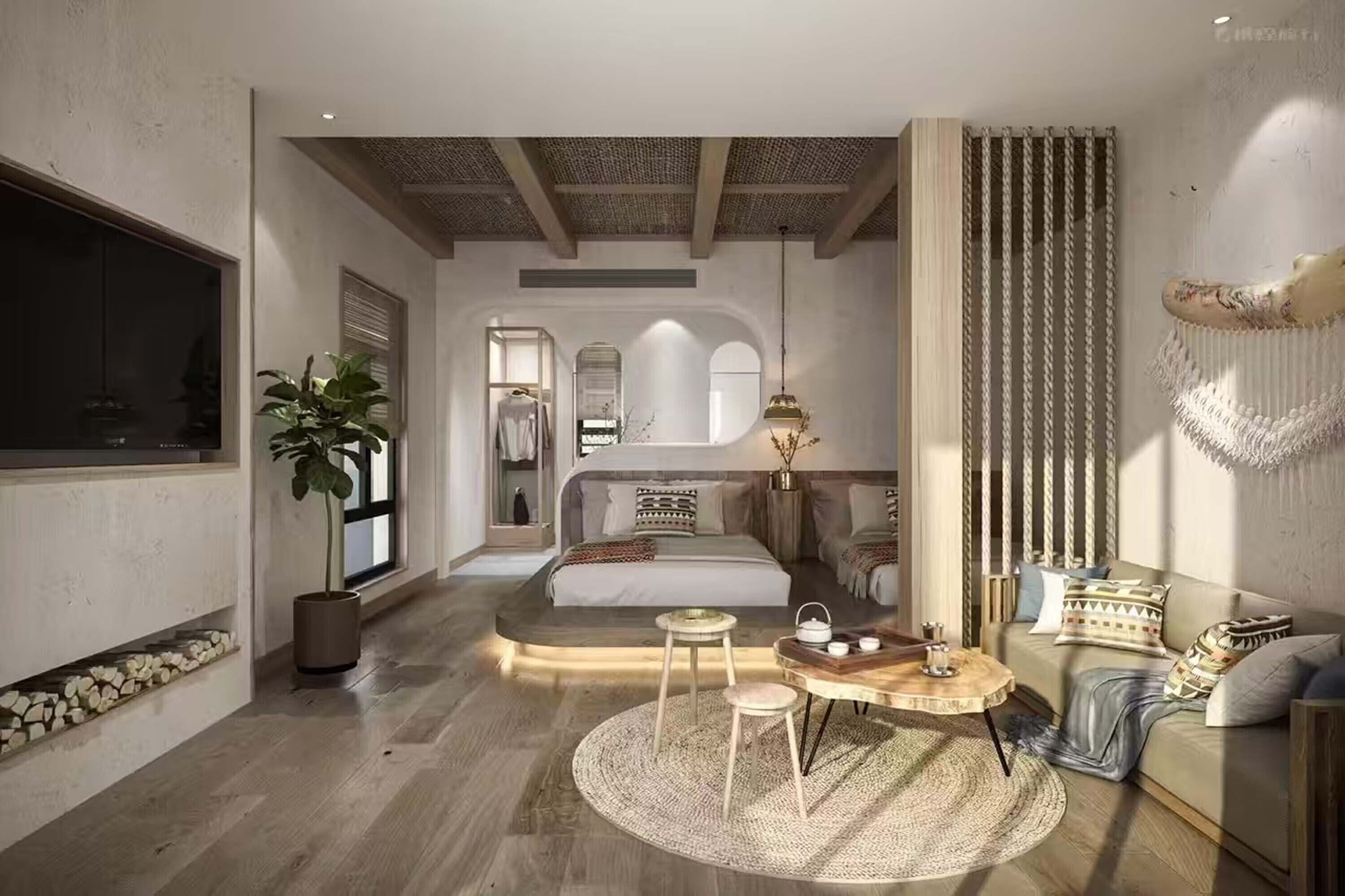 Romantic Twin Room, Balcony, Lake View | Free minibar, desk, blackout drapes, iron/ironing board