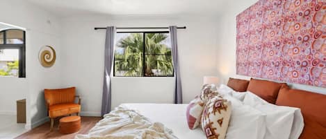 1 bedroom, iron/ironing board, travel crib, WiFi