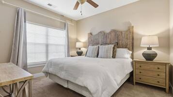 3 bedrooms, iron/ironing board, travel cot, WiFi
