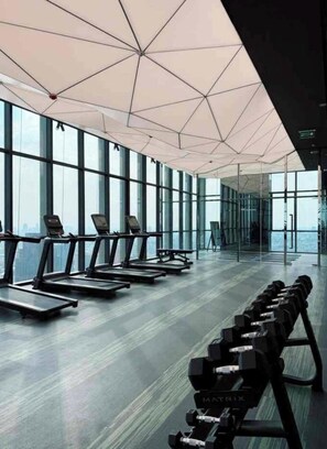 Apartment, 1 Bedroom, Accessible | Fitness facility - Luxury 1 Bedroom l BTS 2 Mins l Pool and Gym (Bangkok)