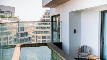 Suite – premier, privat basseng, sjøutsikt | Privat basseng