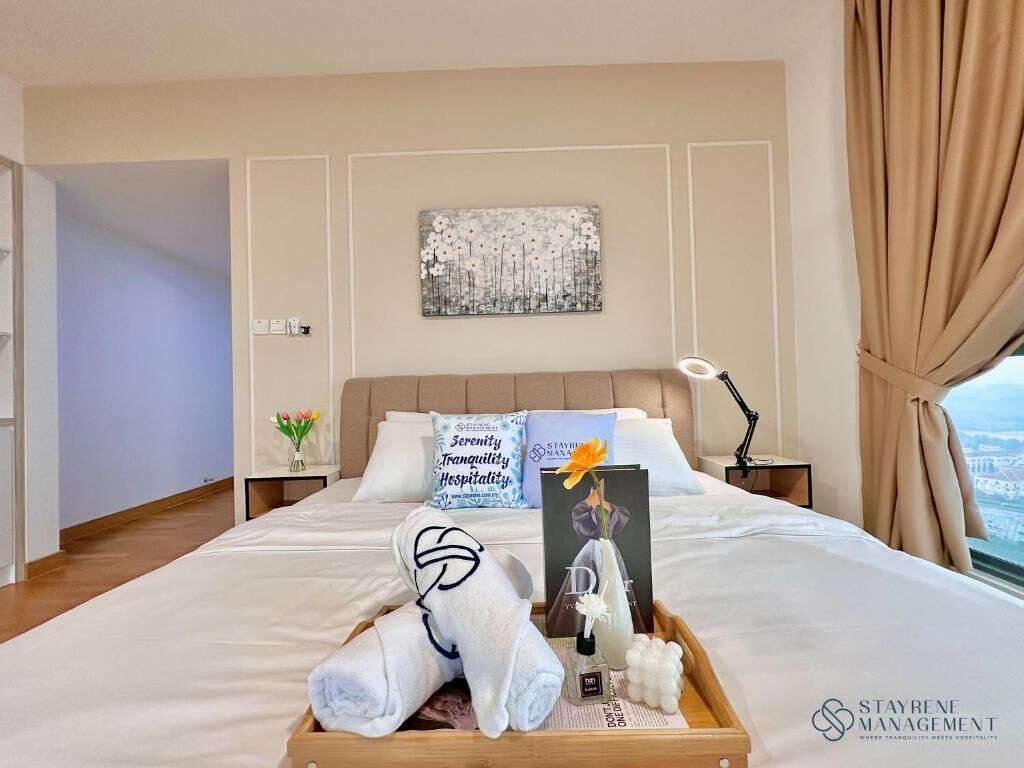 Blackout curtains, iron/ironing board, free WiFi