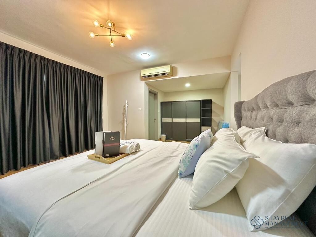 Blackout curtains, iron/ironing board, free WiFi