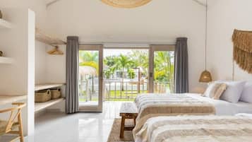 Deluxe Twin Room, Pool View | In-room safe, iron/ironing board, free WiFi