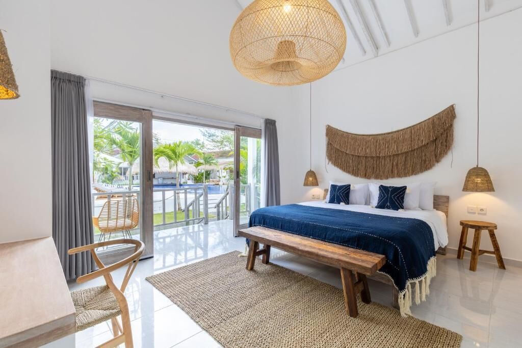 Deluxe Twin Room, Pool View | In-room safe, iron/ironing board, free WiFi