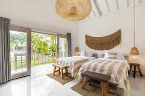 Deluxe Twin Room, Pool View | In-room safe, iron/ironing board, free WiFi - Jepun Sari Uluwatu (Pecatu)