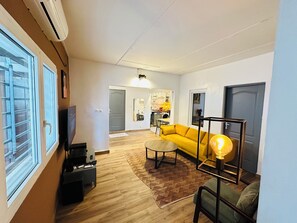 Living area - Charming, functional, air-conditioned 4-room apartment in Dakar (Dakar)