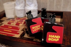 Articles de toilette écologiques, sèche-cheveux, peignoirs, chaussons