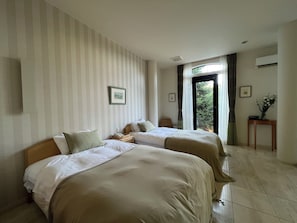 Basic Twin Room, Garden View | Blackout drapes, free WiFi - Relaxia Izu (Ito)