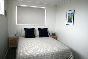2 bedrooms, iron/ironing board, travel crib, free WiFi