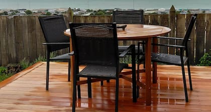 Come Relax at Hilltop Nest Retreat with Ocean Views