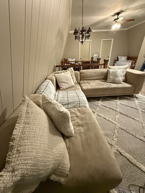 TV, lareira, impressoras