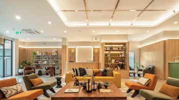 Sala de estar en el lobby