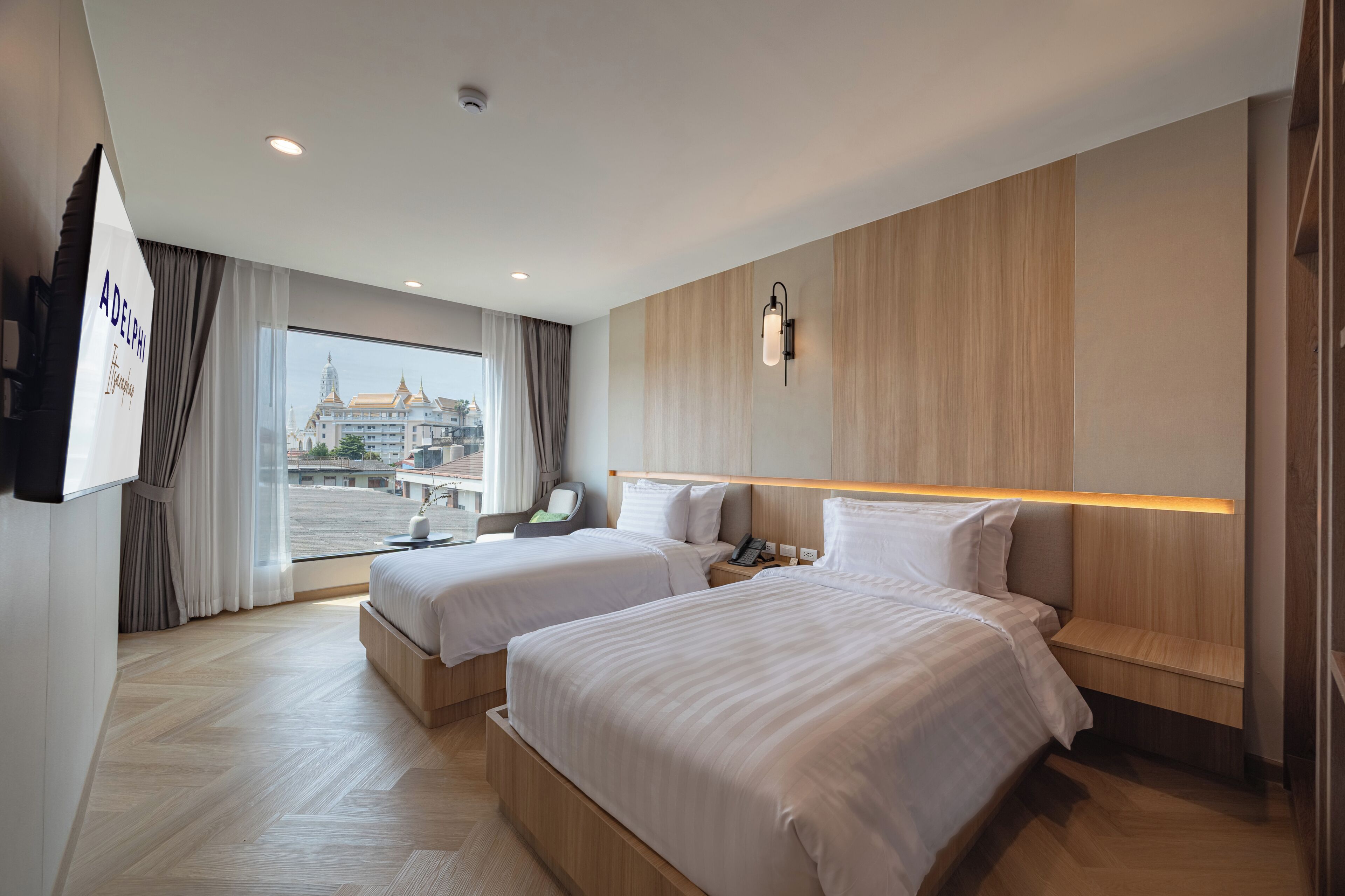 Premier Room, 2 Single Beds, City View