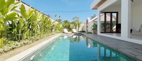 Deluxe Villa, Pool View | View from room