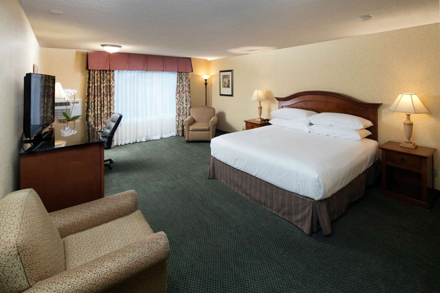 Settle into your bright, comfortable room with plenty of space.