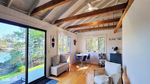 Smart TV - Renovated Westport Island Retreat: 180° Water Views, Shared Dock & Dog Friendly! (Westport)