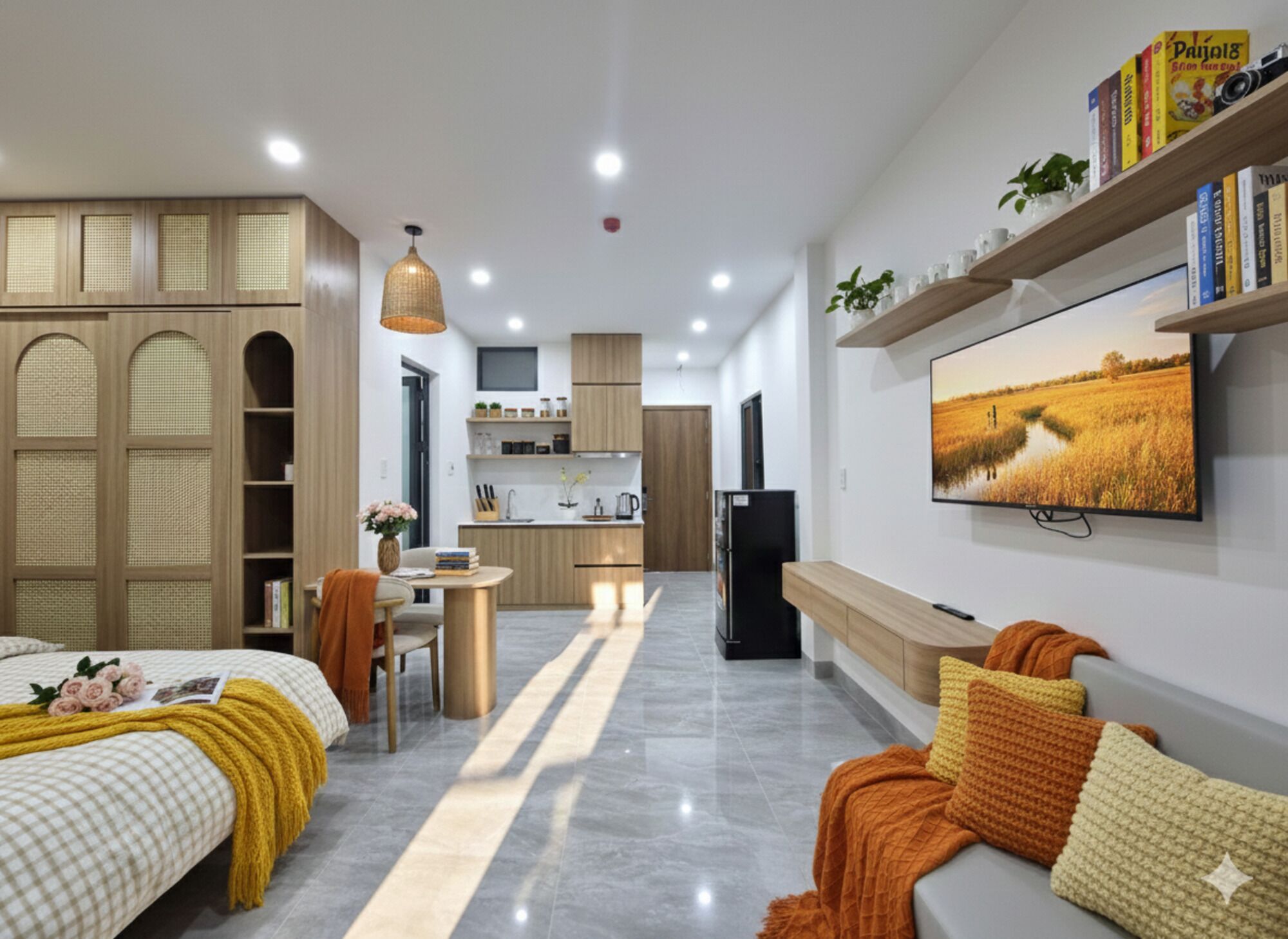 ดีลักซ์สตูดิโอ, ระเบียง, วิวภูเขา | Wi-Fi ฟรี