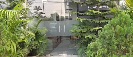 Quarto luxo | Detalhe da fachada