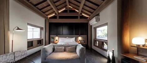 Habitación doble superior | Zona de estar