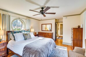 Desk, iron/ironing board, travel crib, internet