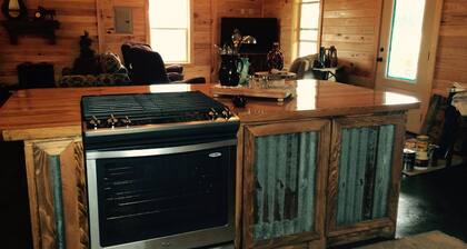 Sugar Cane Cottage is cozy with a country feeling.