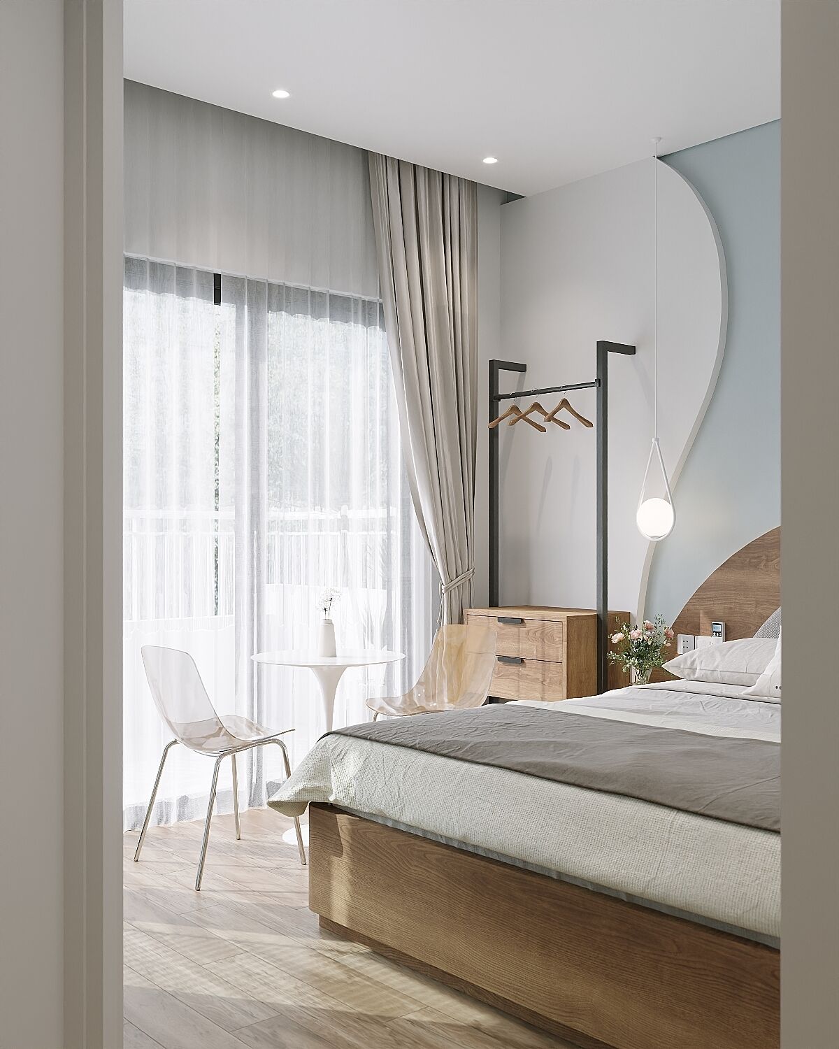 Standard Double Room, Balcony, City View | Free minibar items, desk, free WiFi, bed sheets