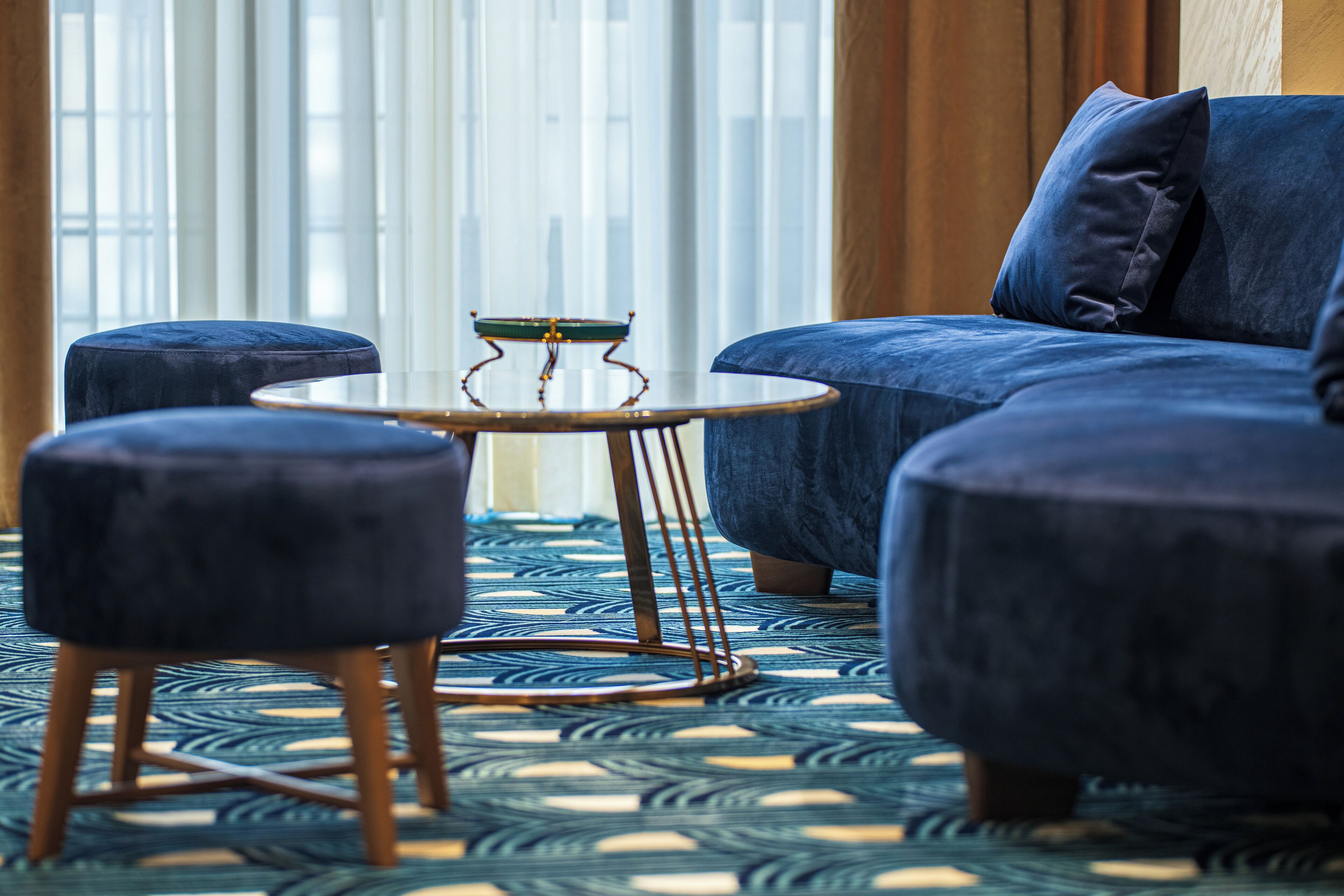 Luxe suite, balkon, uitzicht op stad | Interieur