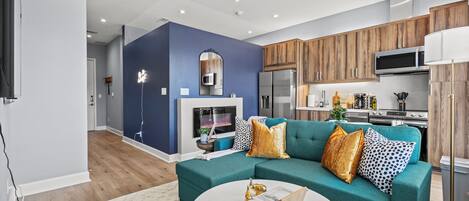 Älytelevisio, takka