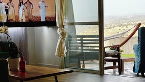 Living area - Golan View Villa – Ma’ale Gamla
Villa Overlooking the Golan
Scenic Golan View (Ma'ale Gamla)