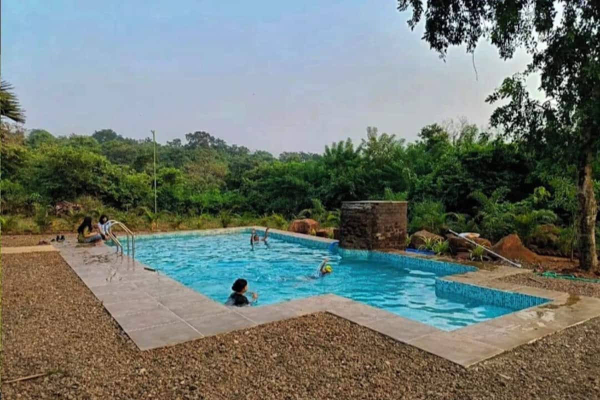 Cottage, uitzicht op bergen | Zwembad | Een buitenzwembad