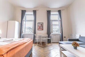 Basic Apartment | View from room - Pretty Apartment Near AKH Center Access (Vienna)