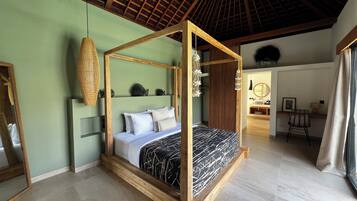 Biệt thự Deluxe, ban công, quang cảnh hồ bơi | Két bảo mật tại phòng, truy cập Internet không dây miễn phí